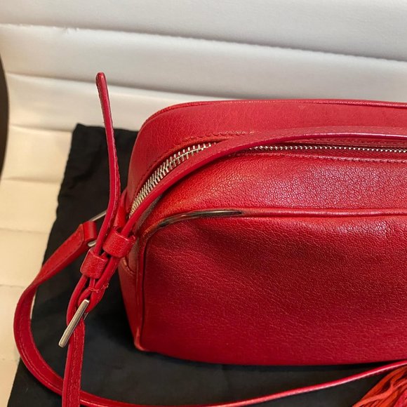 Yves Saint Laurent Bags Saint Laurent Lou Camera Bag Red Ysl Poshmark